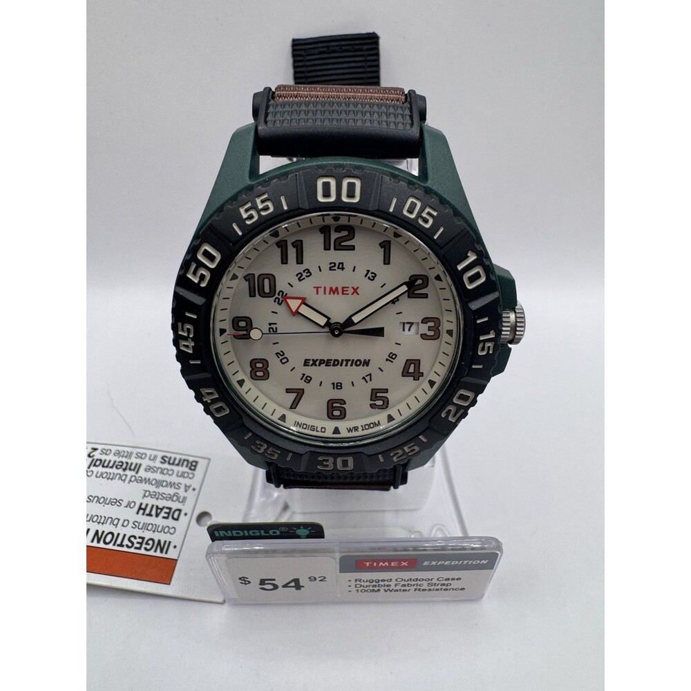 Mens Timex Expedition Acadia Rugged Outdoor Indiglo Watch TW4B26500 WF New